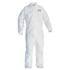 A40 Elastic-cuff And Ankles Coveralls, White, Large, 25/carton