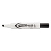 Marks A Lot Desk-style Dry Erase Marker, Broad Chisel Tip, Black, Dozen (24408)