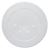 Polystyrene Plastic Flat Straw-slot Cold Cup Lids, Fits 12 Oz To 24 Oz Cups, Translucent, 125/pack, 16 Packs/carton