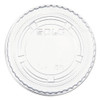 Portion/souffle Cup Lids, Fits 3.25 Oz To 9 Oz Cups, Clear, 125/pack, 20 Packs/carton
