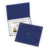 Certificate Holder, 11.25 X 8.75, Dark Blue, 5/pack
