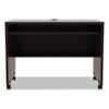 Alera Valencia Series Mobile Workstation Desk, 41.38" X 23.63" X 30", Mahogany