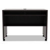 Alera Valencia Series Mobile Workstation Desk, 41.38" X 23.63" X 30", Espresso