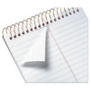 Gold Fibre Steno Pads, Gregg Rule, Designer Green/gold Cover, 100 White 6 X 9 Sheets