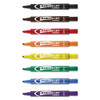 Marks A Lot Large Desk-style Permanent Marker, Broad Chisel Tip, Assorted Colors, 12/set (24800)