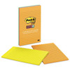 Pads In Energy Boost Collection Colors, Note Ruled, 5" X 8", 45 Sheets/pad, 4 Pads/pack