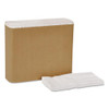 Universal Dinner Napkins, 1-ply, 15" X 17", 1/8 Fold, White, 3000/carton