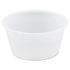 Polystyrene Portion Cups, 2 Oz, Translucent, 250/bag, 10 Bags/carton