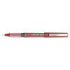 Precise V7 Roller Ball Pen, Stick, Fine 0.7 Mm, Red Ink, Red Barrel, Dozen