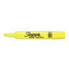 Tank Style Highlighter Value Pack, Fluorescent Yellow Ink, Chisel Tip, Yellow Barrel, 36/box