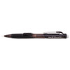 Twist-erase Click Mechanical Pencil, 0.7 Mm, Hb (#2.5), Black Lead, Black Barrel