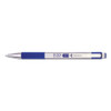 G-301 Gel Pen, Retractable, Medium 0.7 Mm, Blue Ink, Stainless Steel/blue Barrel