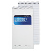 Reporters Notepad, Wide/legal Rule, White Cover, 70 White 4 X 8 Sheets, 12/pack