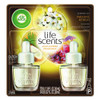 Life Scents Scented Oil Refills, Paradise Retreat, 0.67 Oz, 2/pack, 6 Packs/carton