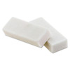 Eraser,block,4/pk,wht