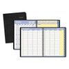 Quicknotes Weekly Vertical-column Format Appointment Book, 11 X 8.25, Black Cover, 12-month (jan To Dec): 2023