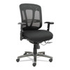 Alera Eon Series Multifunction Mid-back Cushioned Mesh Chair, Supports Up To 275 Lb, 18.11" To 21.37" Seat Height, Black