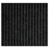 Needle-rib Wiper/scraper Mat, Polypropylene, 36 X 48, Charcoal