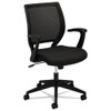 Chair,mesh,mid-back,bk