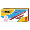 Gel-ocity Gel Pen, Retractable, Medium 0.7 Mm, Red Ink, Translucent Red Barrel, Dozen