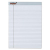 Prism + Colored Writing Pads, Wide/legal Rule, 50 Pastel Gray 8.5 X 11.75 Sheets, 12/pack