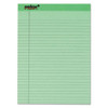 Prism + Colored Writing Pads, Wide/legal Rule, 50 Pastel Green 8.5 X 11.75 Sheets, 12/pack