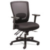 Alera Envy Series Mesh Mid-back Multifunction Chair, Supports Up To 250 Lb, 17" To 21.5" Seat Height, Black