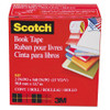 Book Tape, 3" Core, 2" X 15 Yds, Clear