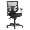 Alera Elusion Series Mesh Mid-back Multifunction Chair, Supports Up To 275 Lb, 17.7" To 21.4" Seat Height, Black - ALEEL42ME10B