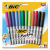 Intensity Fine Tip Permanent Marker, Fine Bullet Tip, Assorted Colors, 12/set