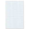Quadrille Pads, Quadrille Rule (4 Sq/in), 50 White (standard 15 Lb Bond) 11 X 17 Sheets