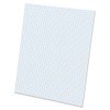 Quadrille Pads, Quadrille Rule (5 Sq/in), 50 White (heavyweight 20 Lb Bond) 8.5 X 11 Sheets