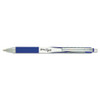 Z-grip Flight Ballpoint Pen, Retractable, Bold 1.2 Mm, Blue Ink, White Barrel, 12/pack