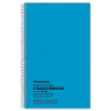 Three-subject Wirebound Notebooks, Medium/college Rule, Blue Cover, 9.5 X 6, 150 Sheets