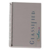 Color Notebooks, 1 Subject, Narrow Rule, Graphite Cover, 8.5 X 5.5, 100 White Sheets