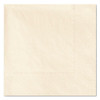 Beverage Napkins, 2-ply, 9 1/2 X 9 1/2, Ecru, 1000/carton