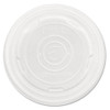 World Art Pla-laminated Soup Container Lids For 12 Oz, 16 Oz, 32 Oz, White, Plastic, 50/pack, 10 Packs/carton