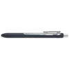 Inkjoy Gel Pen, Retractable, Micro 0.5 Mm, Black Ink, Black Barrel, Dozen