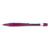 Quicker Clicker Mechanical Pencil, 0.9 Mm, Hb (#2.5), Black Lead, Transparent Burgundy Barrel