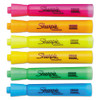 Tank Style Highlighters With Open-stock Box, Assorted Ink Colors, Chisel Tip, Assorted Barrel Colors, Dozen