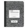 Composition Book, Wide/legal Rule, Black Marble Cover, 9.75 X 7.5, 100 Sheets - TOP63795