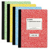 Composition Book, Wide/legal Rule, Randomly Assorted Marble Covers, 9.75 X 7.5, 100 Sheets