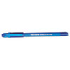 Flexgrip Ultra Ballpoint Pen, Stick, Medium 1 Mm, Blue Ink, Blue Barrel, Dozen