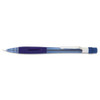 Quicker Clicker Mechanical Pencil, 0.7 Mm, Hb (#2.5), Black Lead, Transparent Blue Barrel