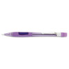 Quicker Clicker Mechanical Pencil, 0.7 Mm, Hb (#2.5), Black Lead, Transparent Violet Barrel