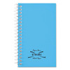 Paper Blanc Xtreme White Wirebound Memo Books, Narrow Rule, Randomly Assorted Covers, 5 X 3, 60 Sheets