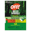 Deep Woods Towelettes, 12/box, 12 Boxes/carton