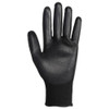 G40 Polyurethane Coated Gloves, 220 Mm Length, Small, Black, 60 Pairs