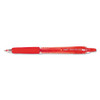 Precise Gel Begreen Gel Pen, Retractable, Fine 0.7 Mm, Red Ink, Red Barrel, Dozen