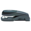 Optima Full Strip Desk Stapler, 25-sheet Capacity, Graphite Black